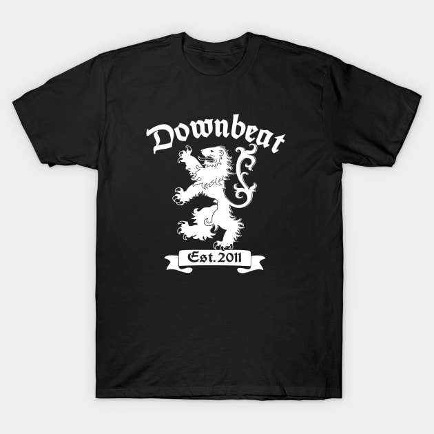 Downbeat Lion T-Shirt by VOLPEdesign